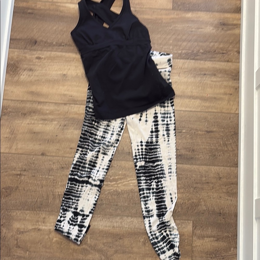 Yoga Hard tail pants and top.